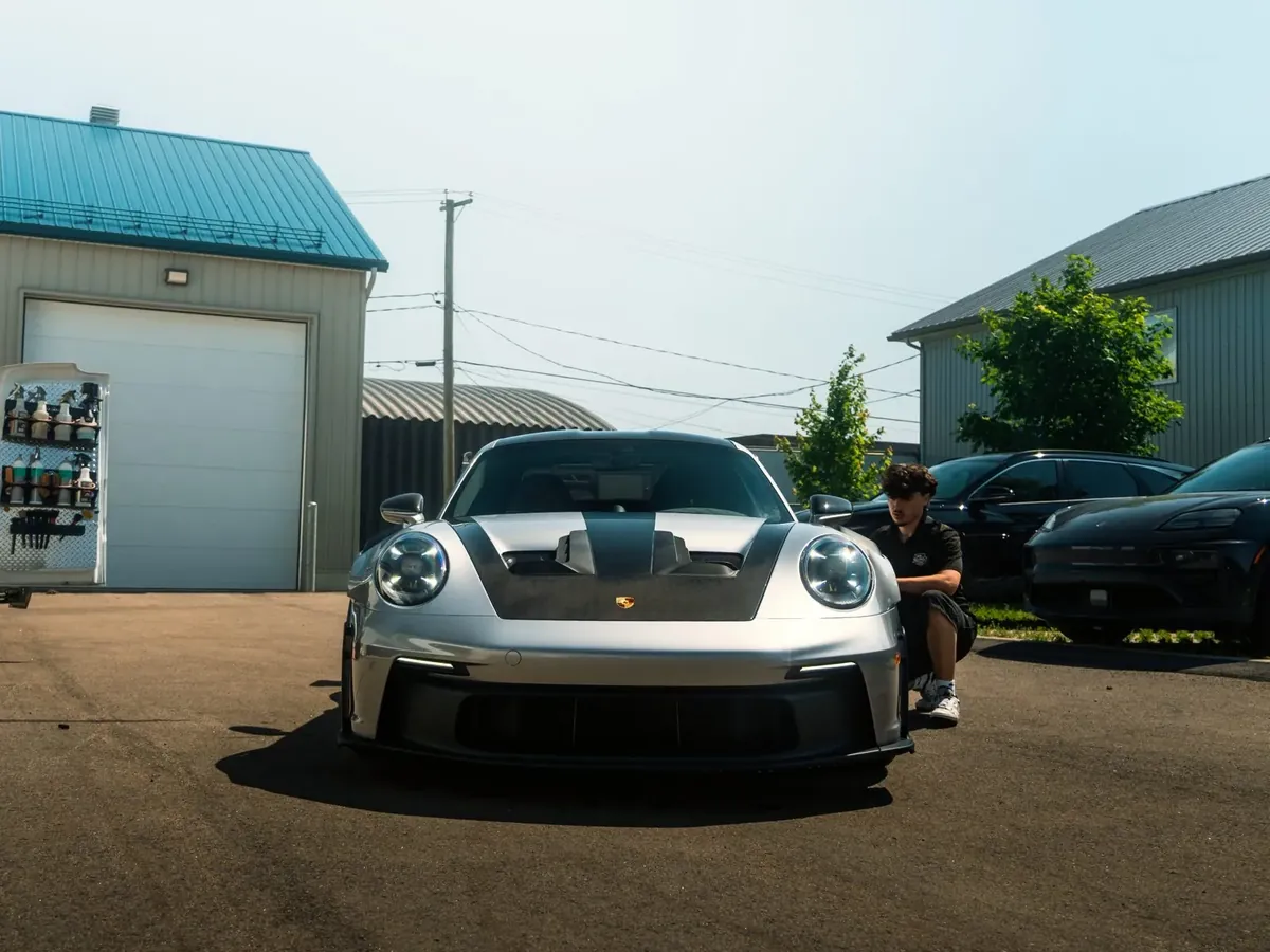 Porsche GT3 RS — face avant